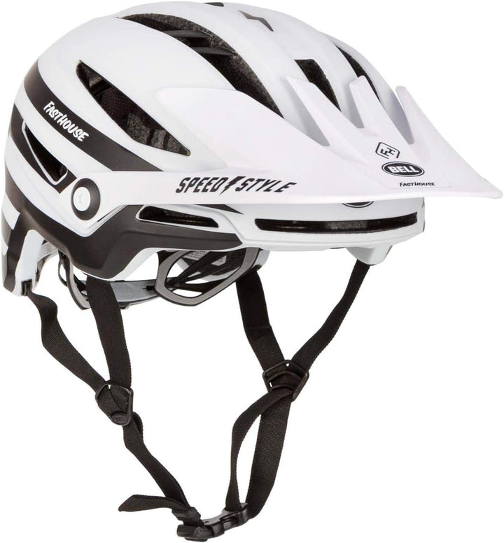 BELL Unisex -Erwachsene Sixer MIPS Fahrradhelm L mat white/black Fasthouse, L mat white/black Fastho