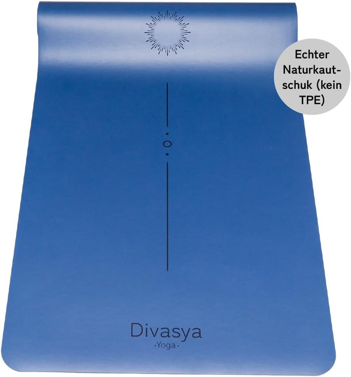 Premium Yogamatte rutschfest: Naturkautschuk rutschfest & japanische professional grip Oberfläche |