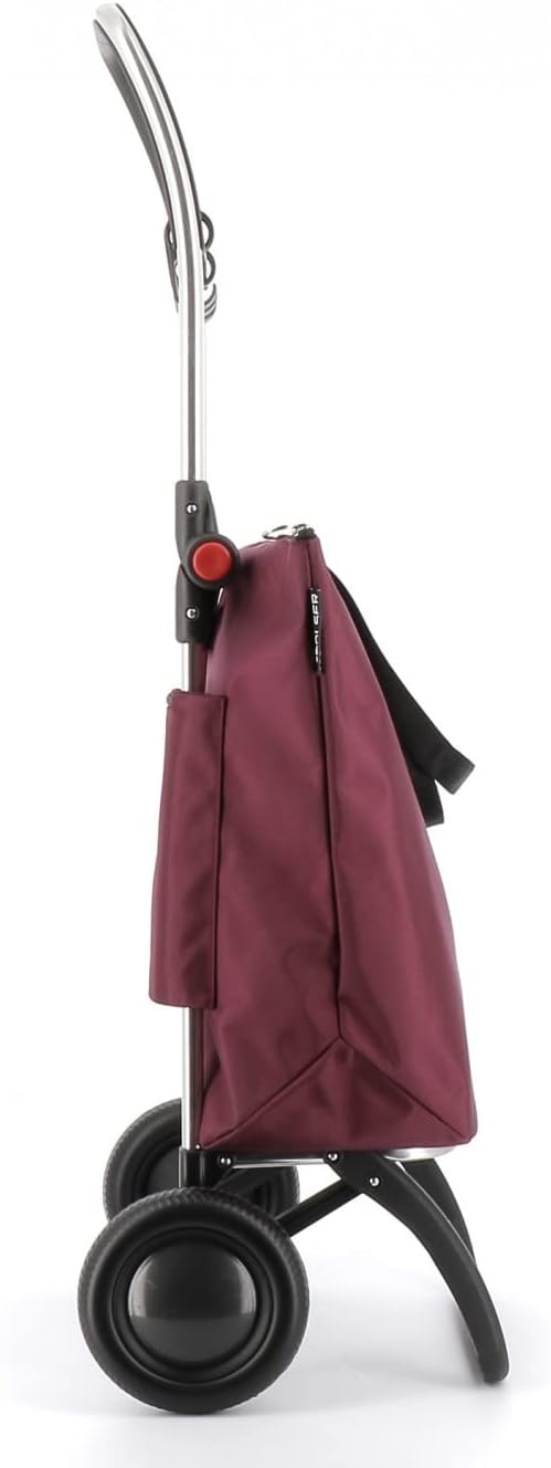 Klappbarer Einkaufstrolley Rolser Mini Bag Plus MF 2 Räder - Burdeos, Burdeos