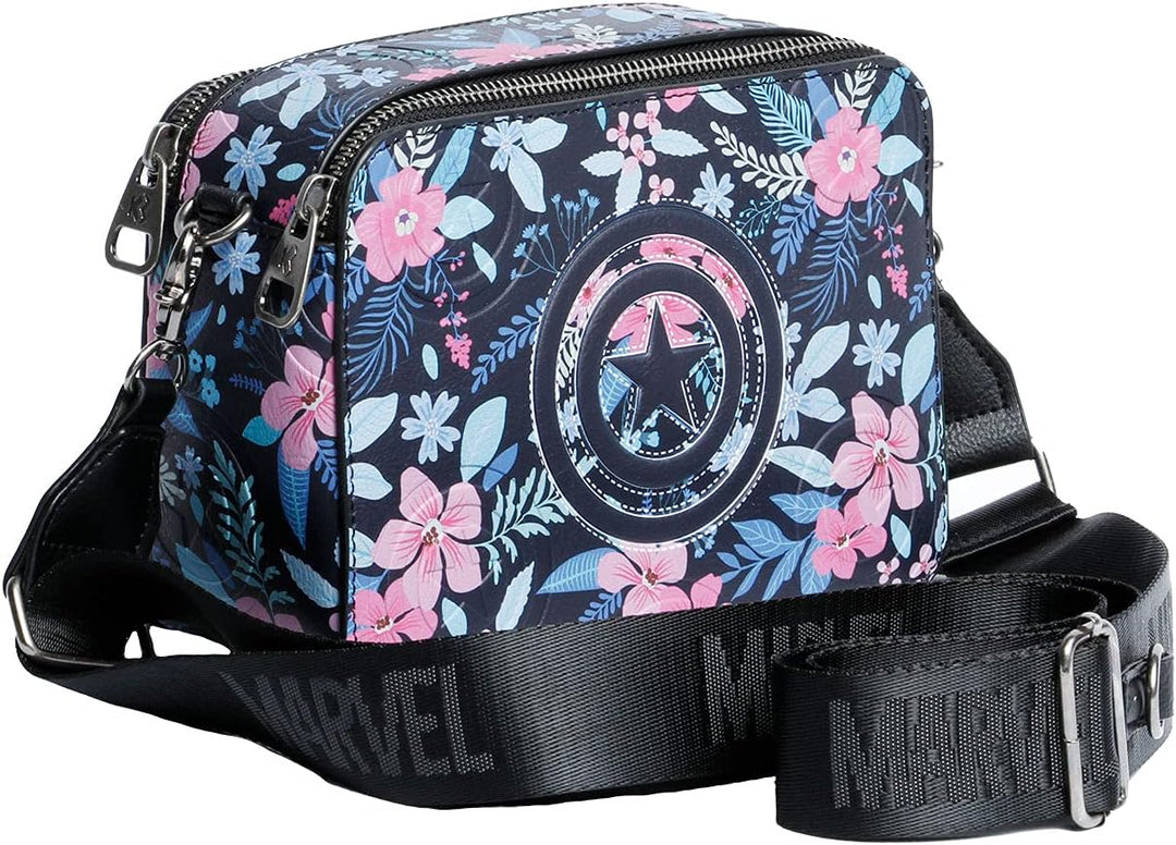 Captain America Spring-IBiscuit Tasche, Mehrfarbig