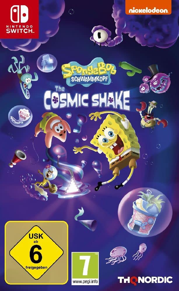 SpongeBob SquarePants Cosmic Shake - Nintendo Switch Nintendo Switch Standard Edition, Nintendo Swit