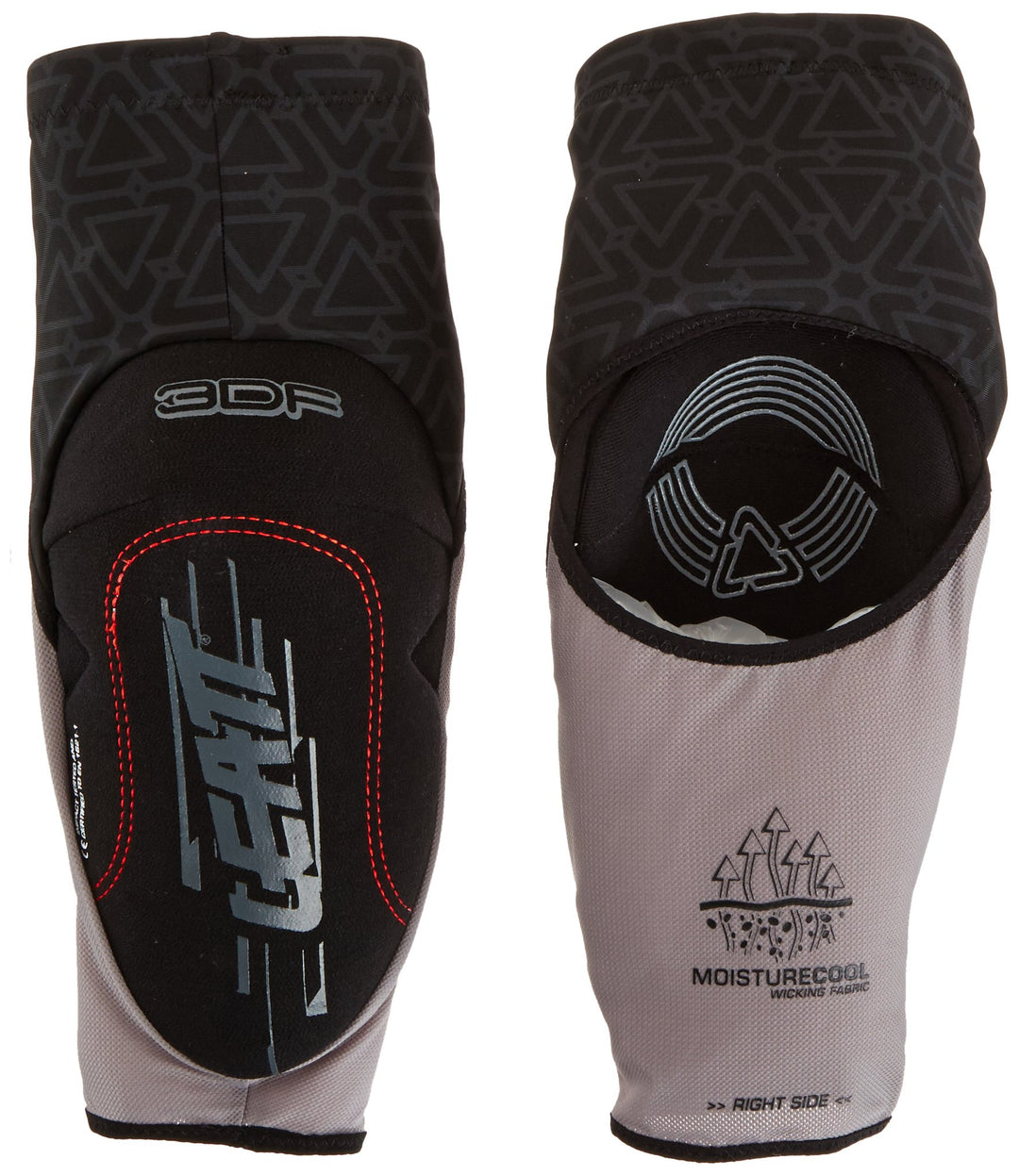 Leatt 3DF Elbow Guard Ellbogenprotektor Schwarz XXL, Schwarz XXL