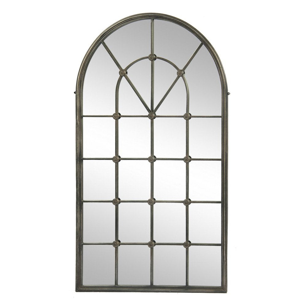 Grafelstein Spiegel Chateau antik Fenster Wandspiegel Rundbogenfenster Landhausstil