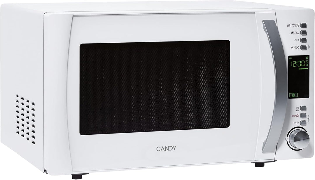 Candy Cmxg 25Dcw Mikrowelle mit Grill und Cook-in-App, 25 Liter, 40 automatische Programme, 1450 W,