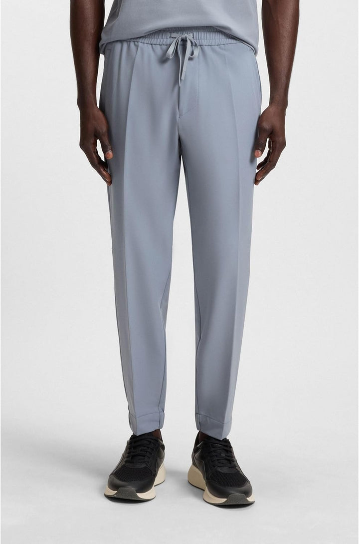 BOSS Herren Trousers_Flat T Flex 46 026dark Grey, 46 026dark Grey