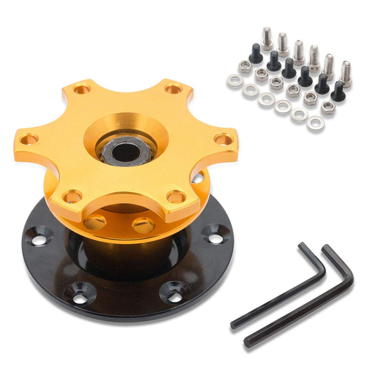 TOTMOX Quick Release Lenkrad-Schnellspanner Gold, Gold