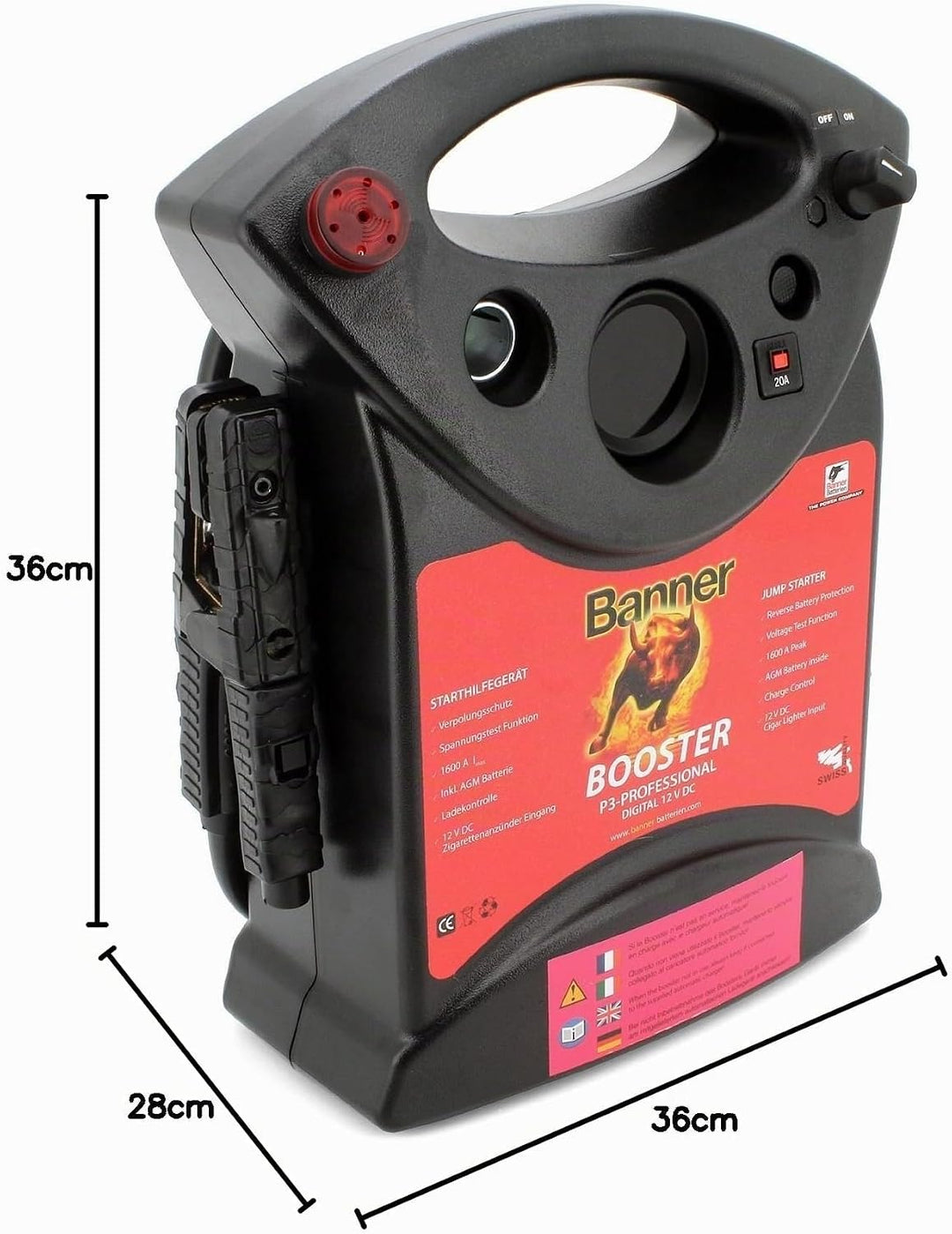 Starthilfe Booster P3-Professional 12 Volt