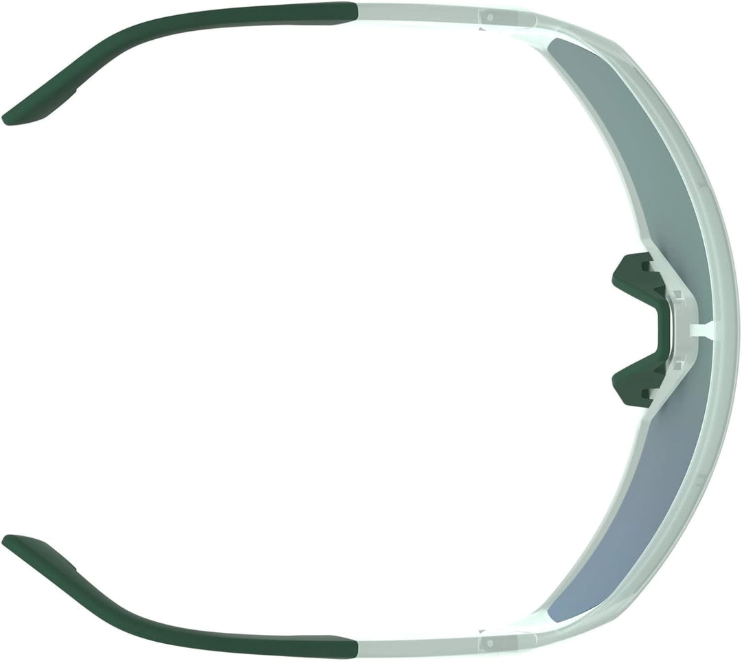 Scott Pro Shield Wechselscheiben Fahrrad Brille grün/grün chrome