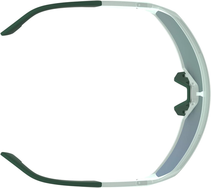 Scott Pro Shield Wechselscheiben Fahrrad Brille grün/grün chrome