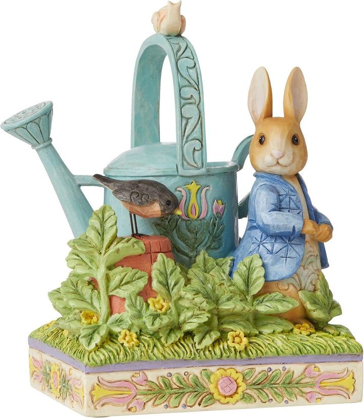 Enesco Beatrix Potter Peter Rabbit 'in Mr. McGregors Garten' Figur 'figith, 6008744, Mehrfarbig, 6 i