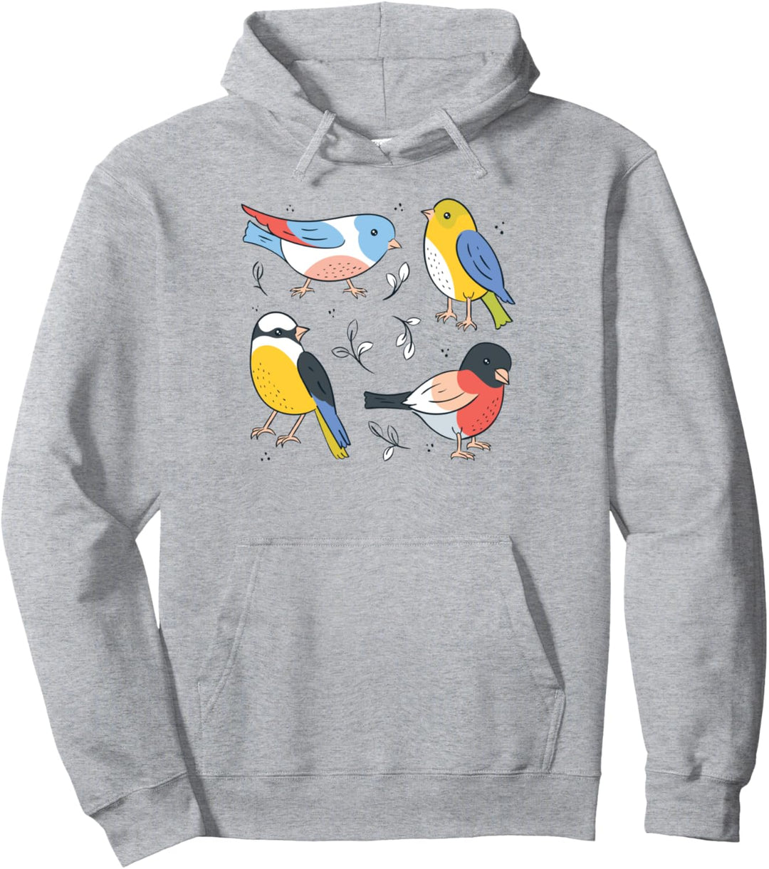 Arten von Vögeln Spatzen Vogel Spruch Geschenk Grafik Gesche Pullover Hoodie