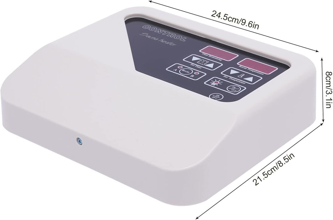 Saunasteuerung, Saunaexterner Regler, Saunaofen, Externer Digitalregler mit Display, 2 Betriebsarten