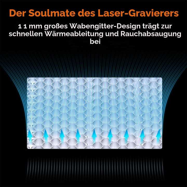 Creality Waben-Lasertisch für Falcon A1 Lasergravierer, Wabenplattform für Lasergravur- und Schneide