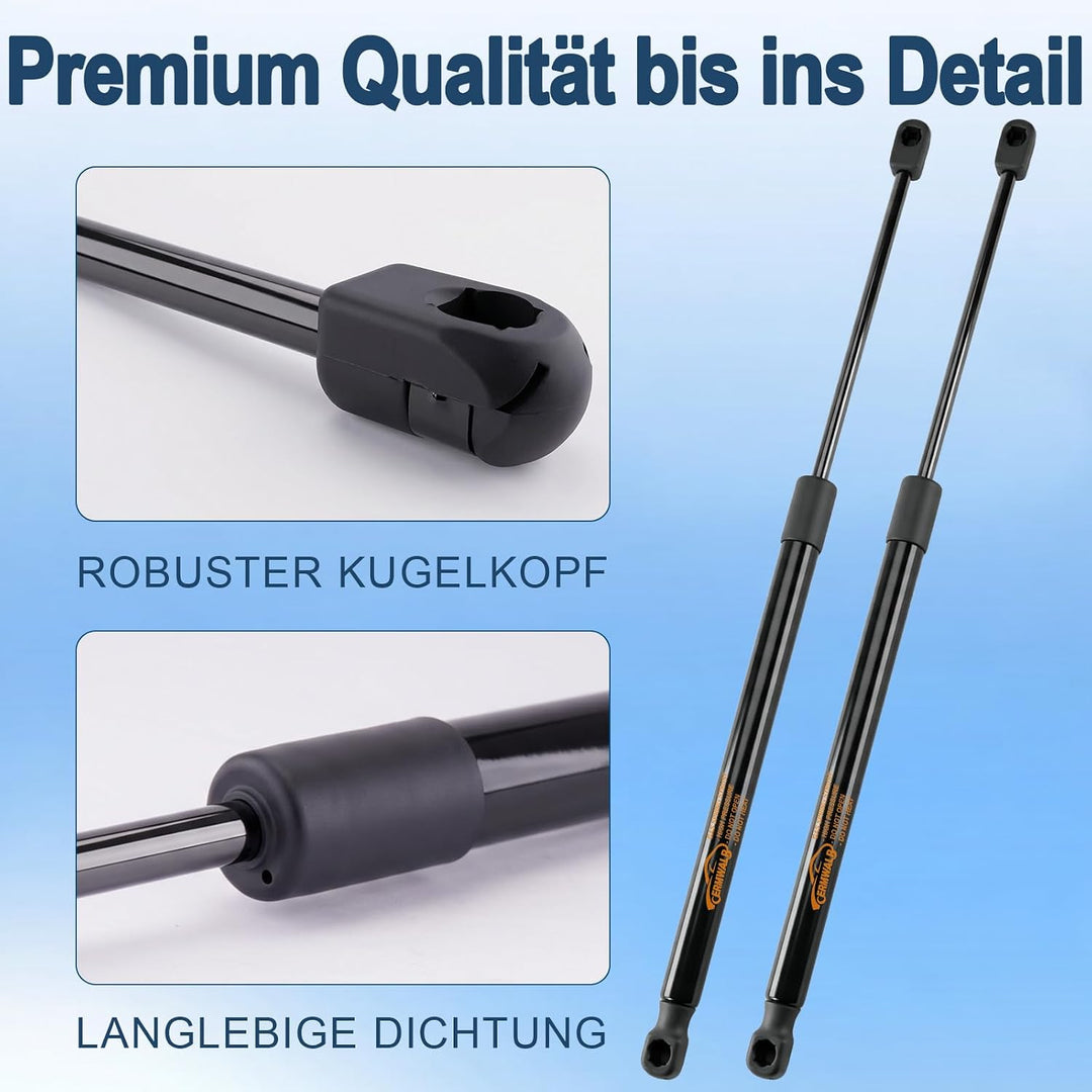 2X Heckklappendämpfer für VW Golf V 1K1 Alle Motoren Schrägheck 2003-2009 Gasdruckfeder Kofferraum D