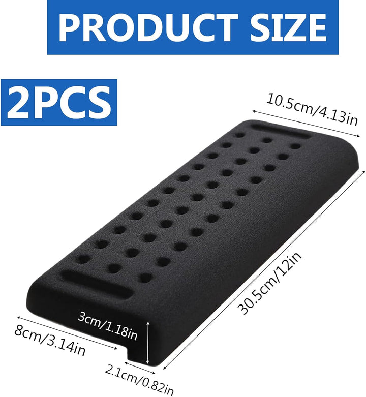 2er Set Memory-Schaum Handgelenkauflage & Ellbogenauflage, Ergonomische L-förmige Armauflage Abnehmb