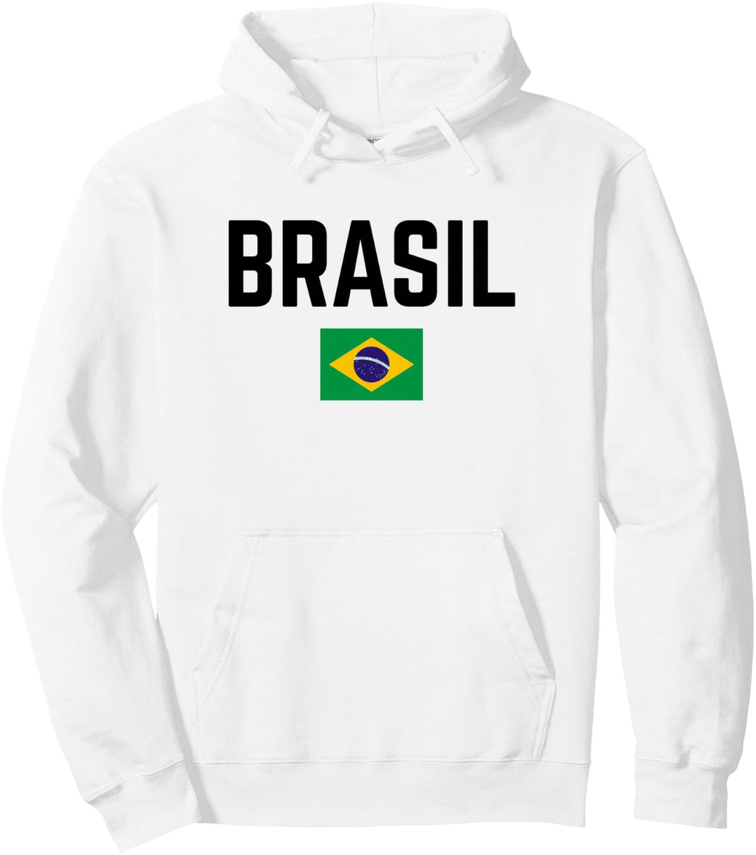 BRASIL BRASILIEN Flagge | Damen Herren Kinder BRASILIEN Pullover Hoodie
