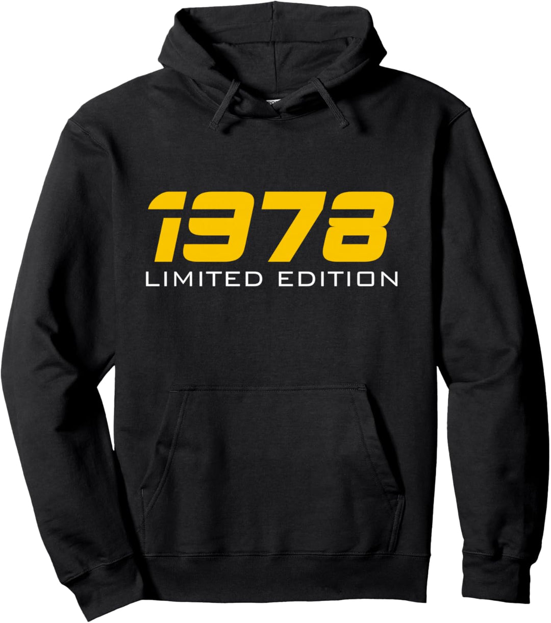 46. Geburtstag Mann Frau 46 Jahre 1978 Deko Lustig Geschenk Pullover Hoodie