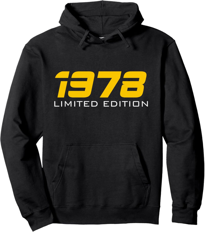 46. Geburtstag Mann Frau 46 Jahre 1978 Deko Lustig Geschenk Pullover Hoodie