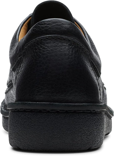 Clarks Herren NATURE II Oxford-Schuh Derby 40 EU Schwarz, 40 EU Schwarz