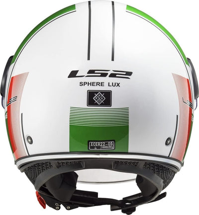 LS2, jethelm motorrad Sphere lux Firm white green red, XXL XXL white red green, XXL white red green