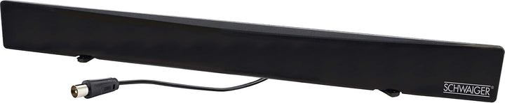 Schwaiger GmbH - DVB-T2 HD Zimmerantenne (aktiv)/ mit Signaltrenner/für UHF/VHF Empfang/Flachpanelan