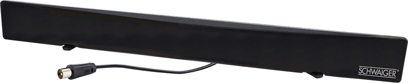 Schwaiger GmbH - DVB-T2 HD Zimmerantenne (aktiv)/ mit Signaltrenner/für UHF/VHF Empfang/Flachpanelan