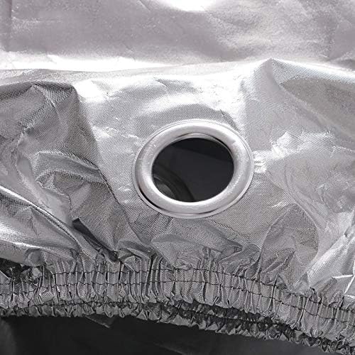 Motorrad Abdeckplane Aluminium Abdeckhaube Faltgarage Tourtecs Alu XL