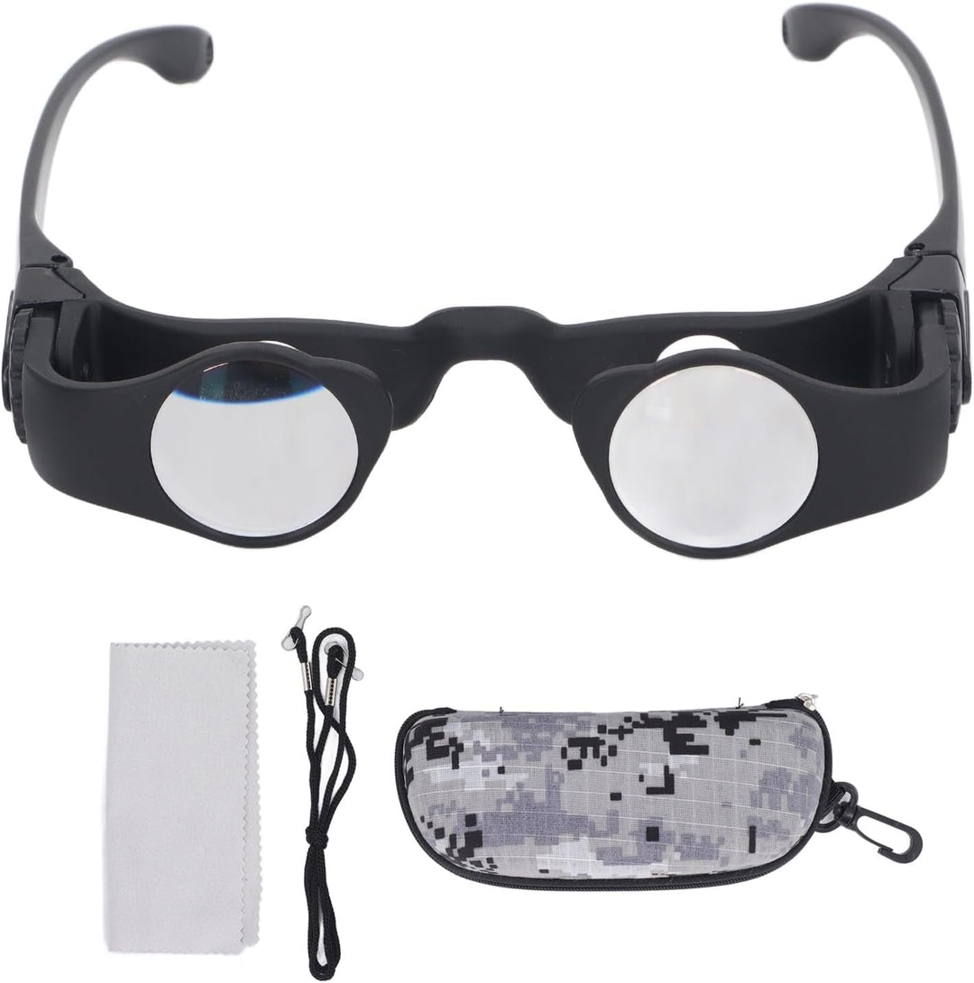 Freihändige Fernglasbrille Zum Angeln, 8-fache Vergrösserung HD Optische Linse Angelfernglas, 3 Farb