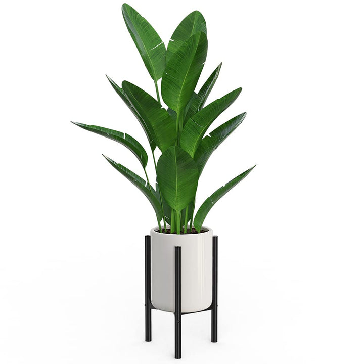 Bomclap Pflanzenständer aus Metall, Verstellbarer Blumentopfständer Moderner Blumentopfhalter für In
