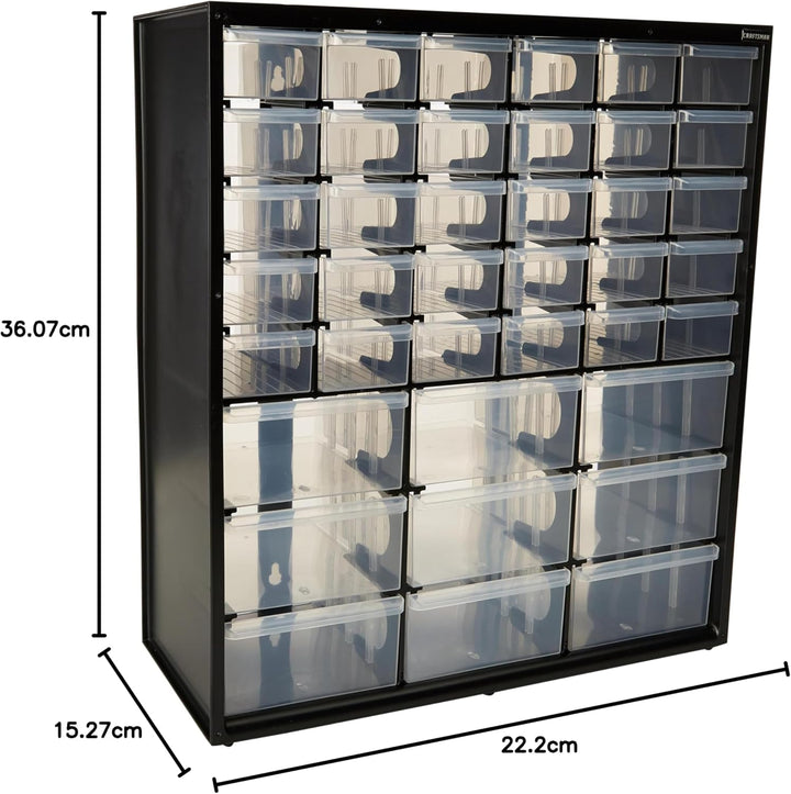 CRAFTSMAN Grosser Aufbewahrungs-Organizer, 39 Fächer, Kunststoff (CMST40739)