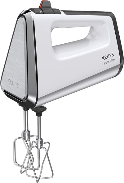 Krups GN9101 3 Mix 9000 Handmixer | 750 Watt | leistungsstark | Geschwindigkeitsregler | Turbomodus