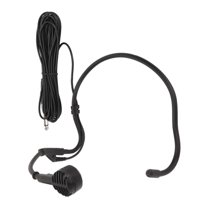 ciciglow Ohrbügelmikrofon, Dynamisches Kabelgebundenes Headset-Mikrofon mit 6,35-mm-Steckeranschluss