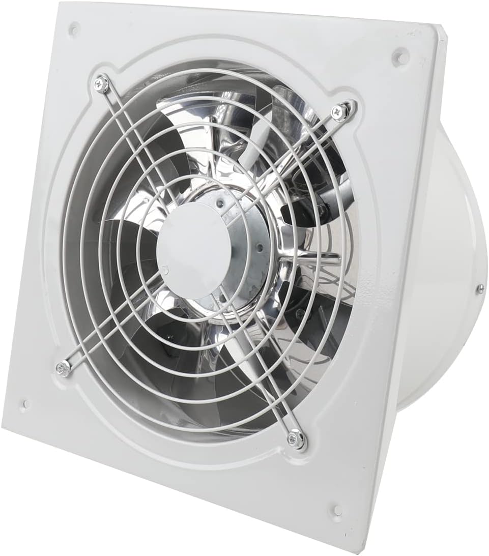 ECUTEE 120W 12" Küchenabluftventilator 2650 m³/h Abluftventilator 300mm Axialventilator Küchenabluft
