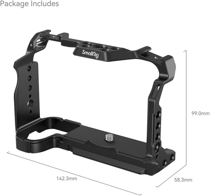SMALLRIG X-S20 Cage Kamerakäfig für FUJIFILM X-S20 Camera, Vollkäfig aus Aluminiumlegierung, mit Sch