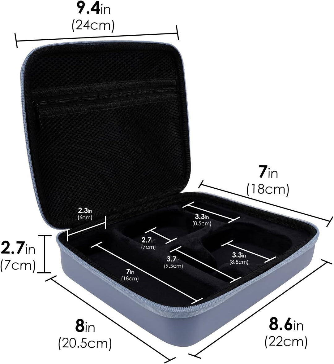 Linkidea Hartschalen-Aufbewahrungskoffer aus Eva, Reise-Organizer-Tasche kompatibel mit Air 3 Ice Co