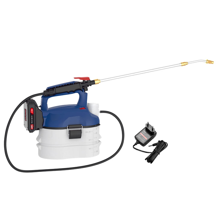Güde SPRÜHGERÄT SG 18-201-05, 36 W, 18 V, Blau inkl. 2,0 Ah Akku & Ladegerät, inkl. 2,0 Ah Akku & La