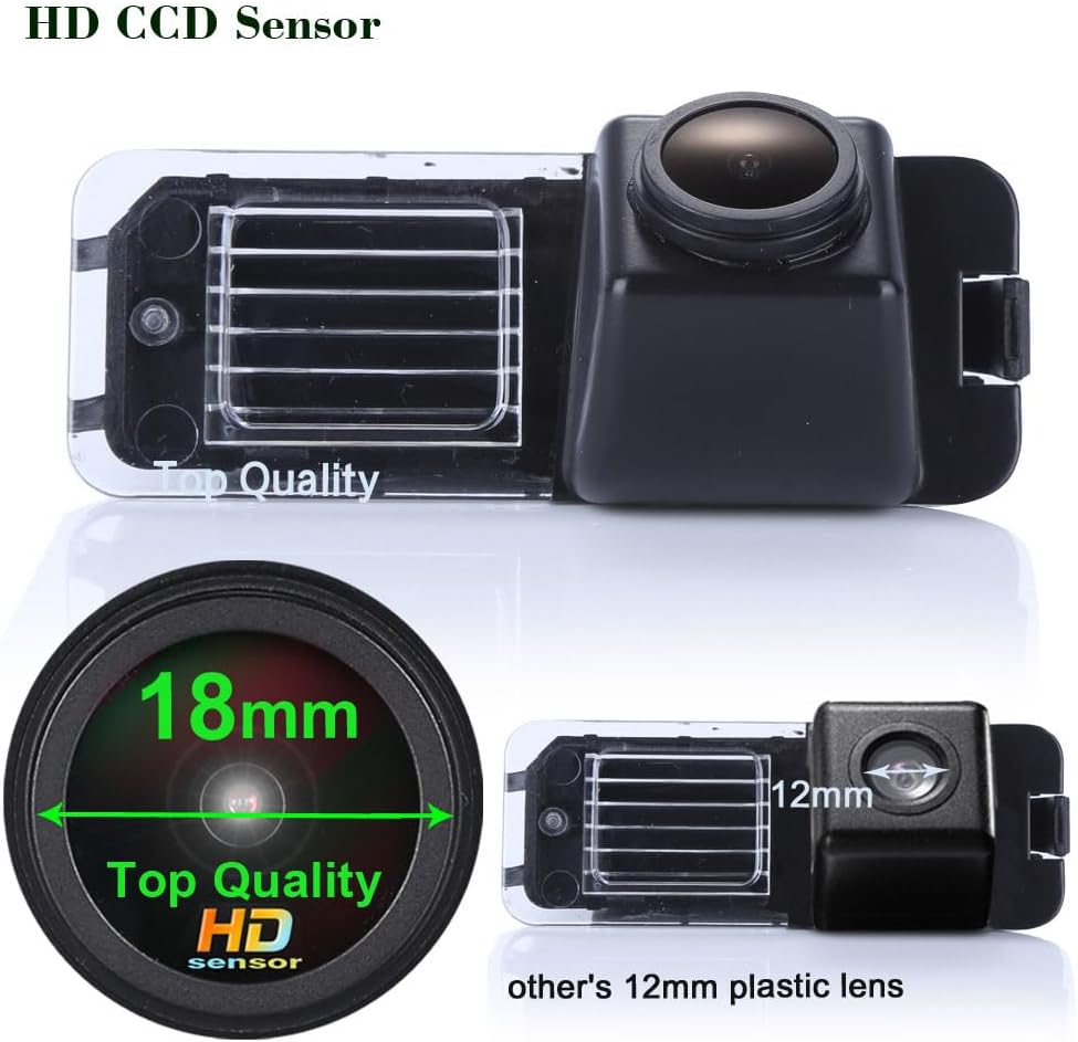 1280 * 720 Pixels Auto Rückfahrkamera Replacement for VW New Beetle Phaeton Scirocco Golf MK5 Seat L