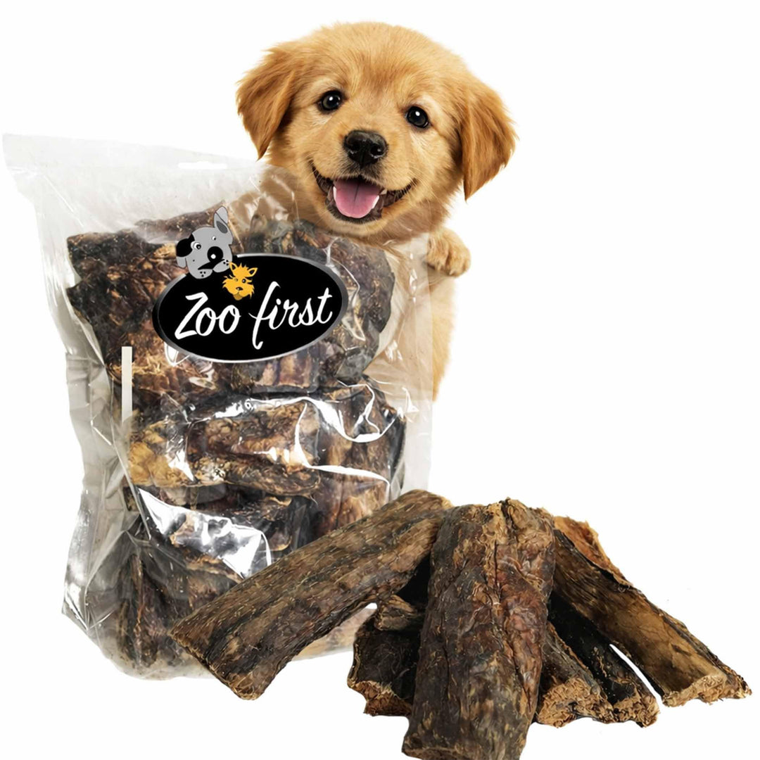 Glxertvz Zoofirst 5 kg Rinderlunge Lunge getrocknet fettarm Hundefutter Snack Leckerli Kauartikel