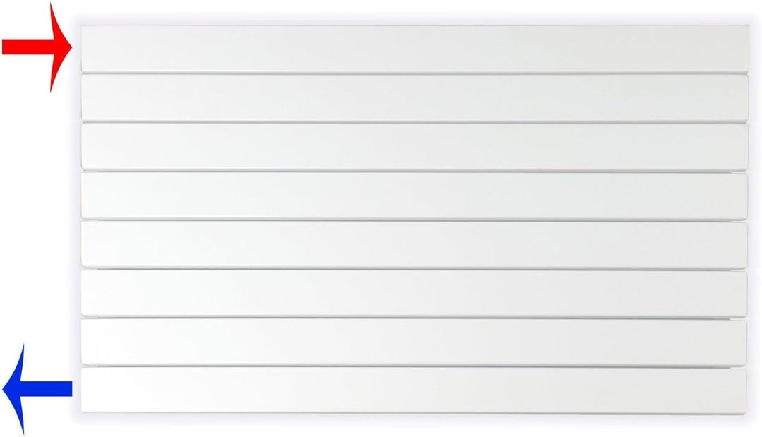 Paneelheizkörper Heizkörper Badheizkörper horizontal 602 x 1000 seitlicher Anschluss (669 Watt nach