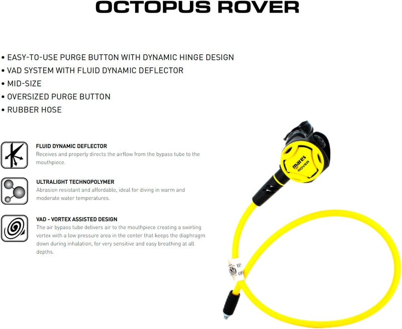 Mares Octopus Rover One Size