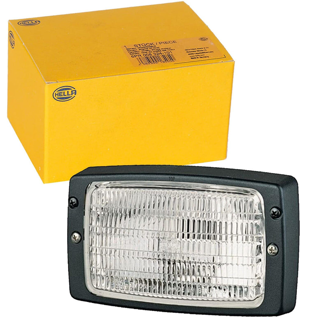 HELLA - Halogen-Arbeitsscheinwerfer - Modul 6213 - 12/24V - 1000lm - Einbau/Schraubanschluss - 2-Pun