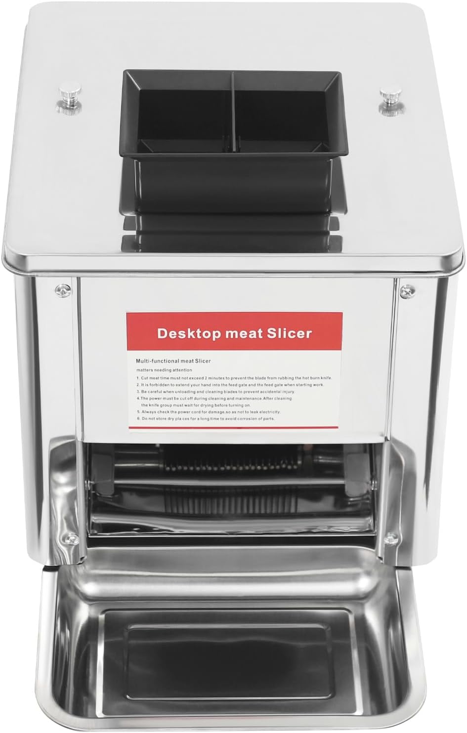 Fleischschneidemaschine Fleischschneider 850 W, 310rpm kommerzielle Fleischschneidemaschine aus Edel