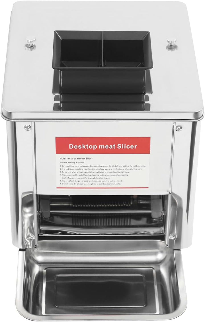 Fleischschneidemaschine Fleischschneider 850 W, 310rpm kommerzielle Fleischschneidemaschine aus Edel