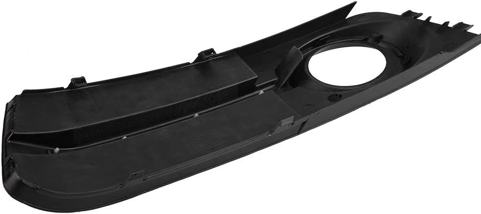 Gitter Nebelscheinwerfer, 2 Stück für RS4 Style Glossy Black Nebelscheinwerfer Frontgrill für A4 B8