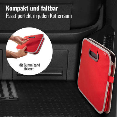 achilles Auto-Faltbox XL - Kofferraumtasche mit grossem Stauraum - grosse Einkaufstasche - Aufbewahr