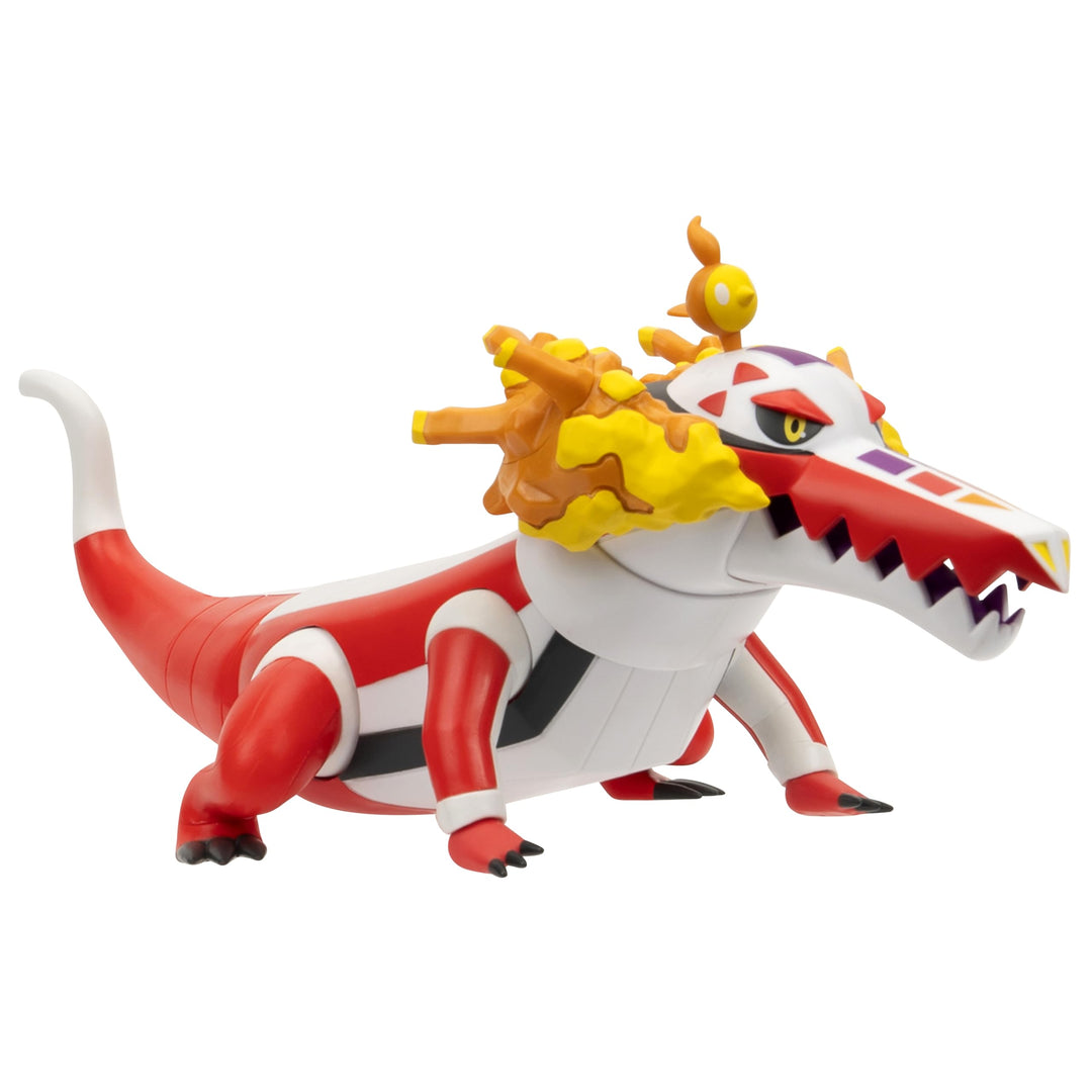 Pokémon PKW4081 -Skelokrok Epic Battle Figur 30 cm mit Display-Ständer, offizielle Figur