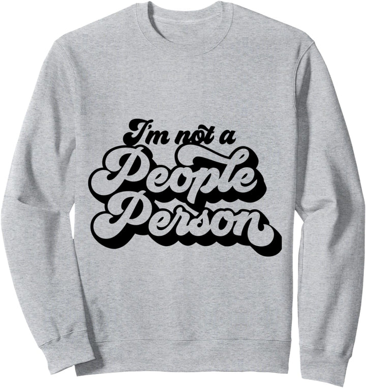 Ich bin kein Mensch Sweatshirt