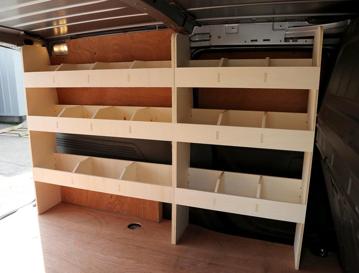 Vanify - Kompatibel mit Opel Combo L2 2019+ Fahrzeugeinrichtung Fahrzeugregale, komplette Fahrerseit