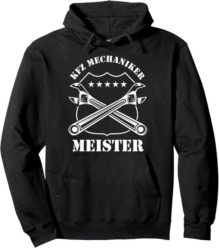 KFZ Mechaniker Meister Schrauben Auto Werkstatt Geschenk Pullover Hoodie