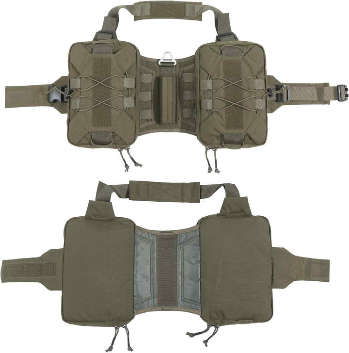 EXCELLENT ELITE SPANKER Service Jagd Hund Rucksack Rucksack Hundegeschirr Satteltasche Hunderucksack